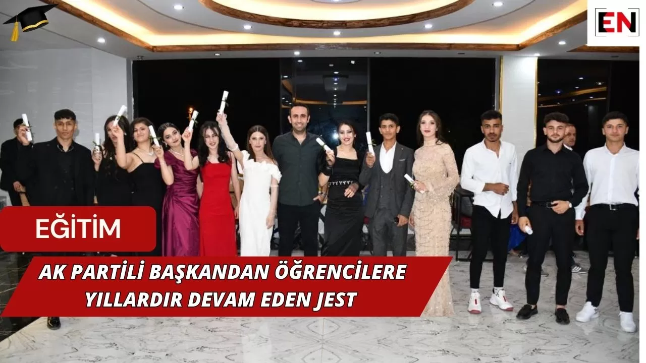 AK Partili başkandan öğrencilere yıllardır devam eden jest