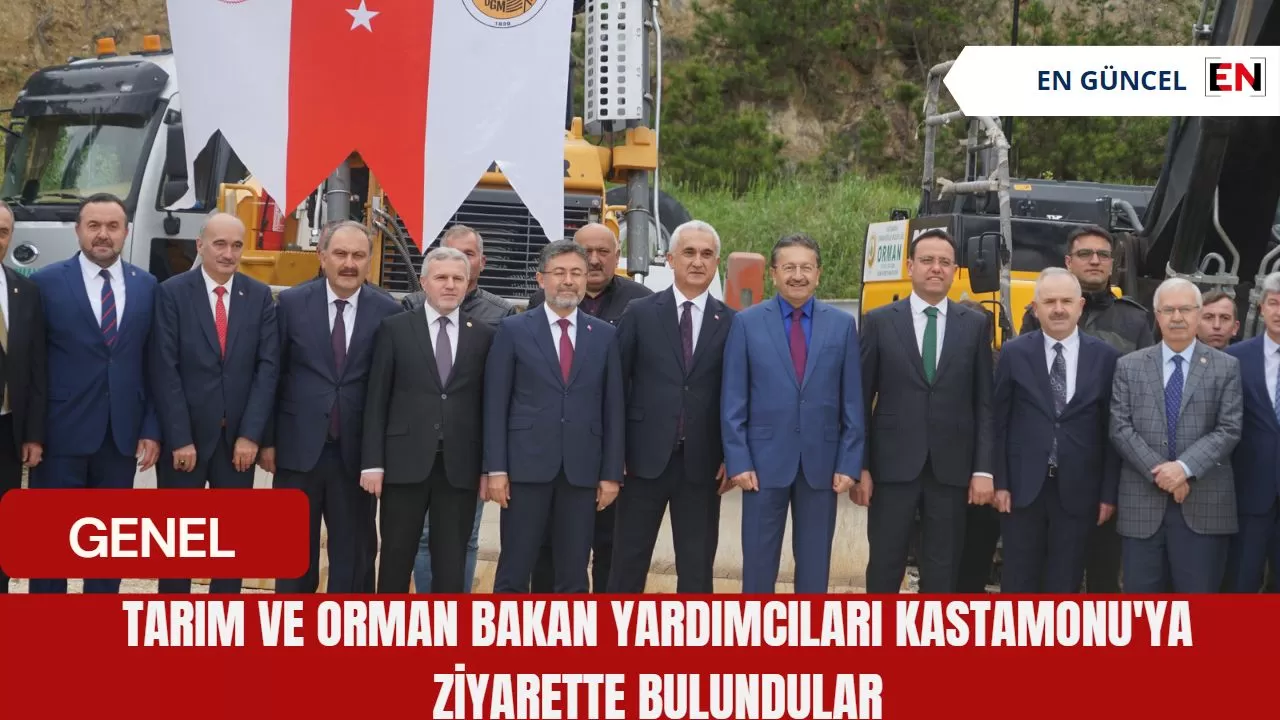 Tarım Ve Orman Bakan Yardımcıları Kastamonu'ya ziyarette bulundular