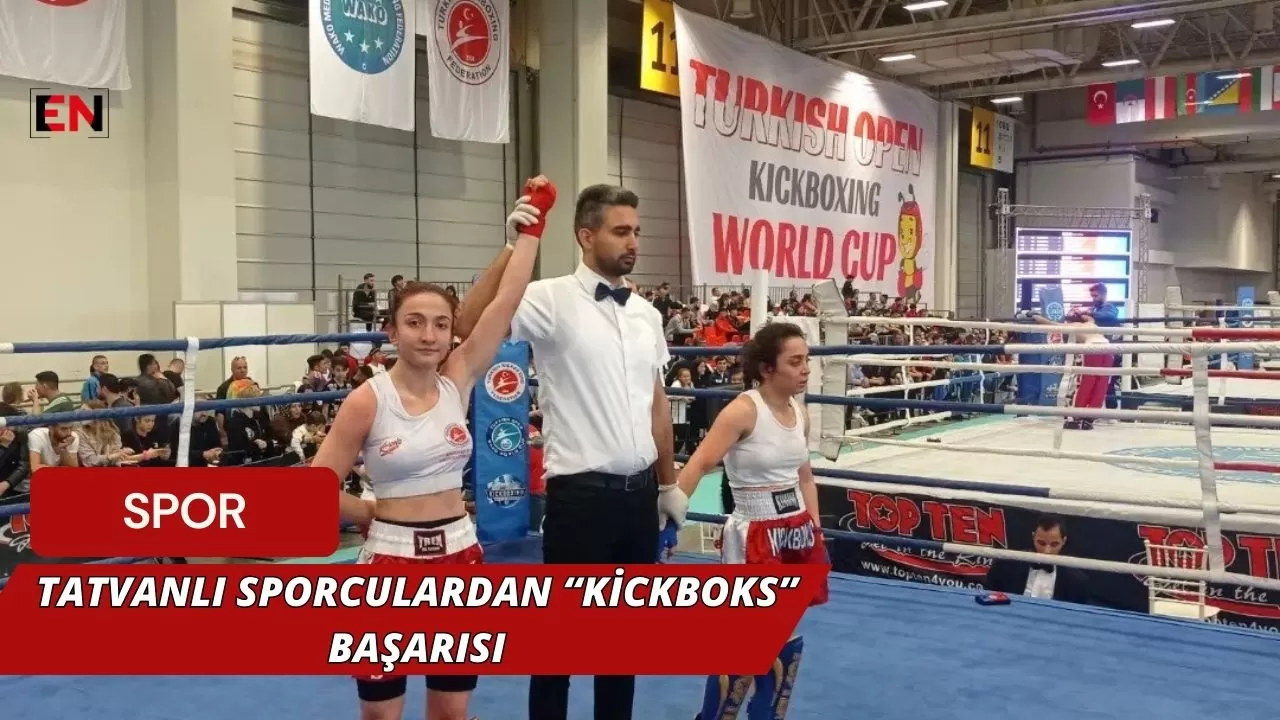 Tatvanlı sporculardan “Kickboks” başarısı