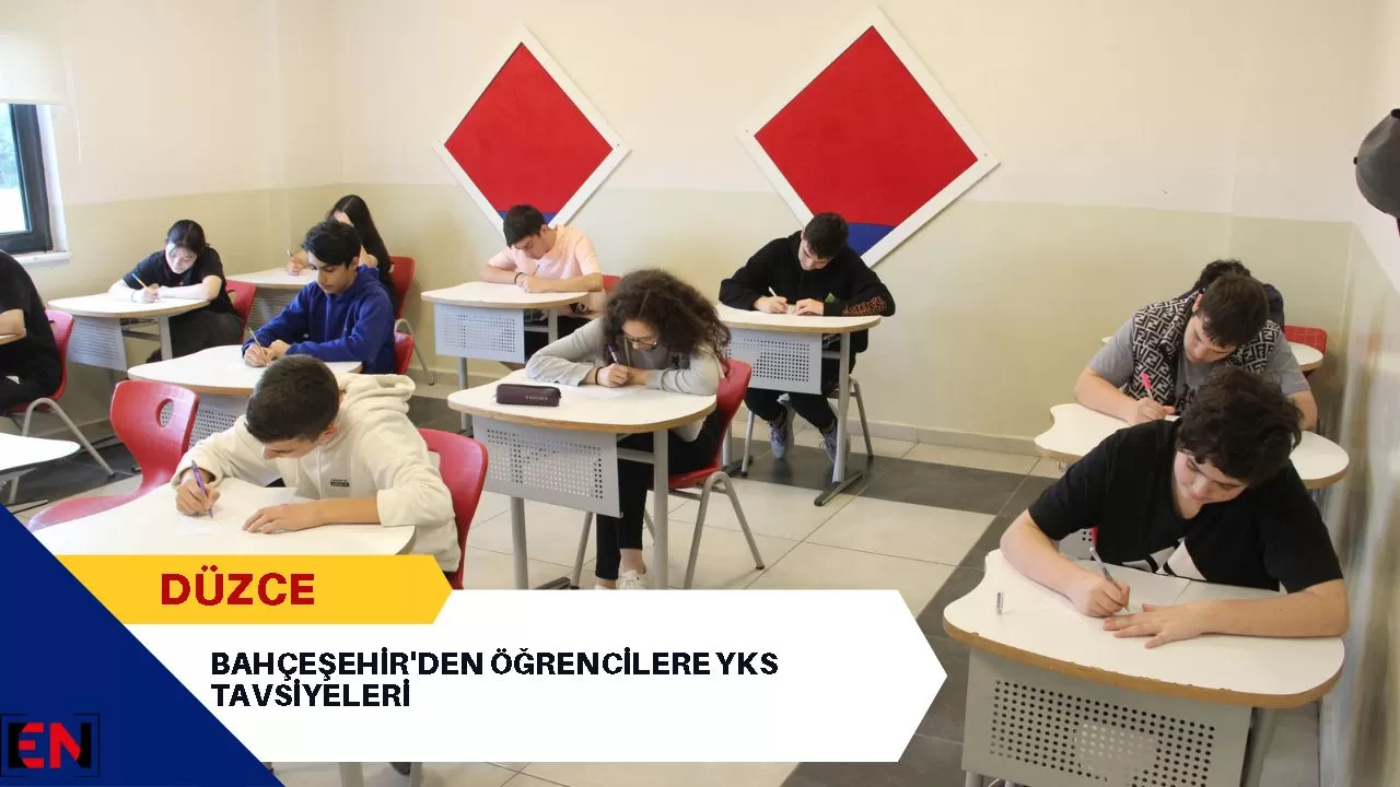 Bahçeşehir'den Öğrencilere YKS tavsiyeleri