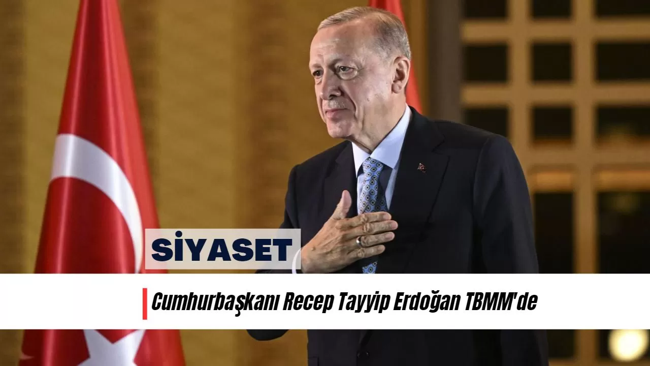 Cumhurbaşkanı Recep Tayyip Erdoğan TBMM'de