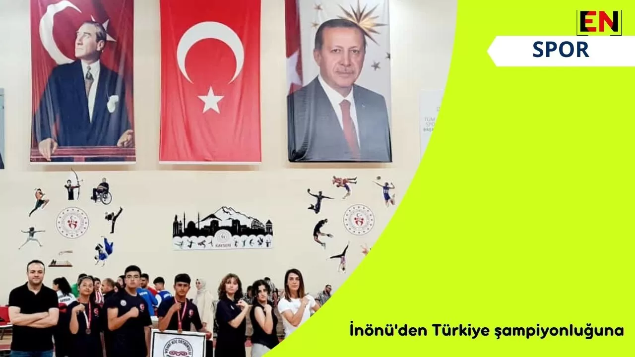 İnönü'den Türkiye şampiyonluğuna