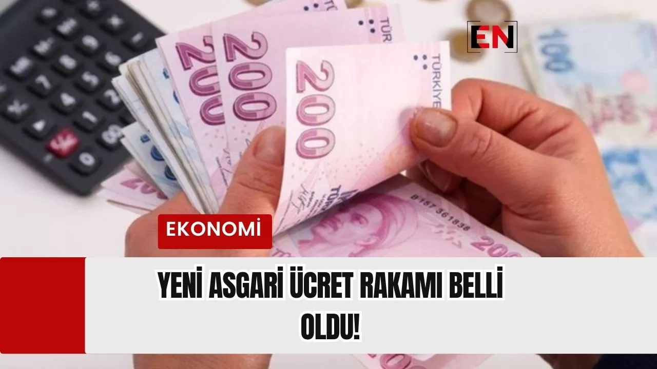 Yeni Asgari Ücret Rakamı Belli Oldu!